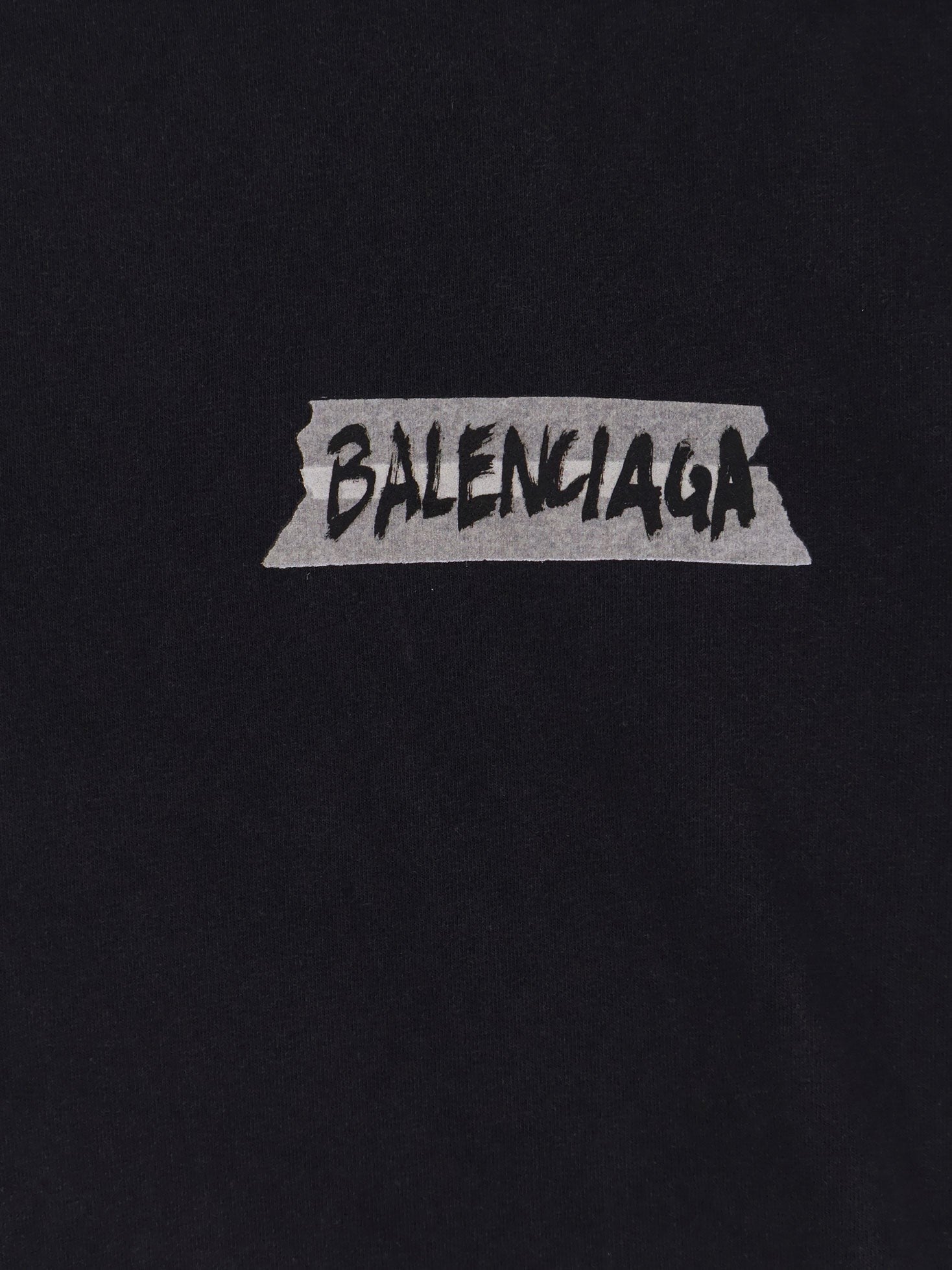 Balenciaga Balenciaga - Used effect cotton t-shirt