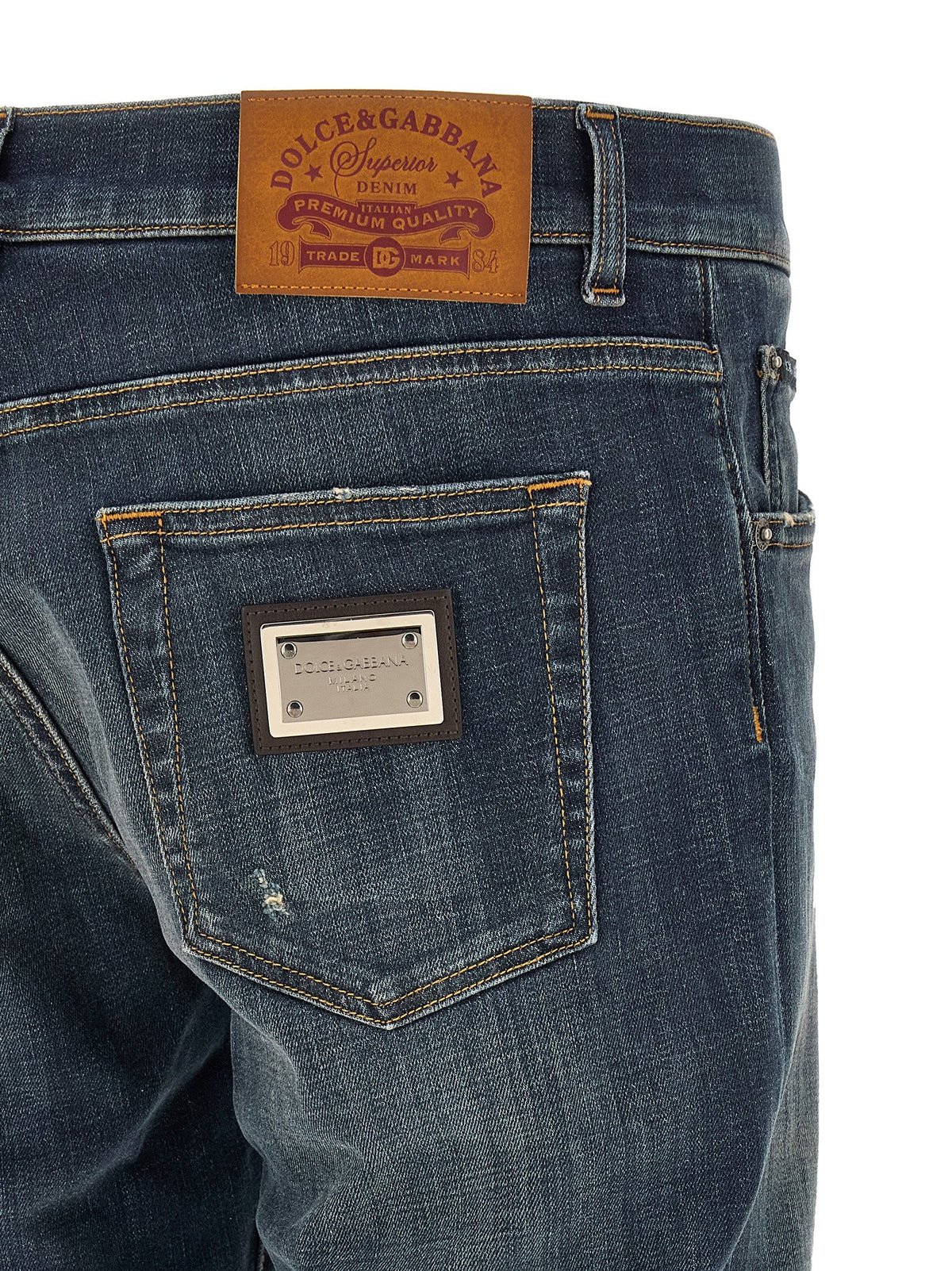 Dolce & Gabbana - Used effect jeans