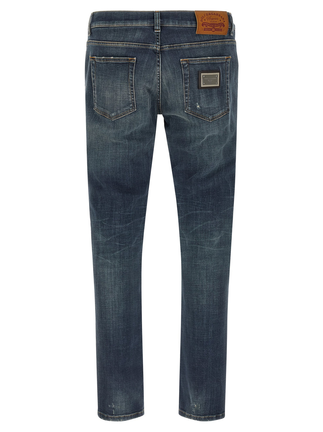 Dolce & Gabbana - Used effect jeans Blue 54 IT