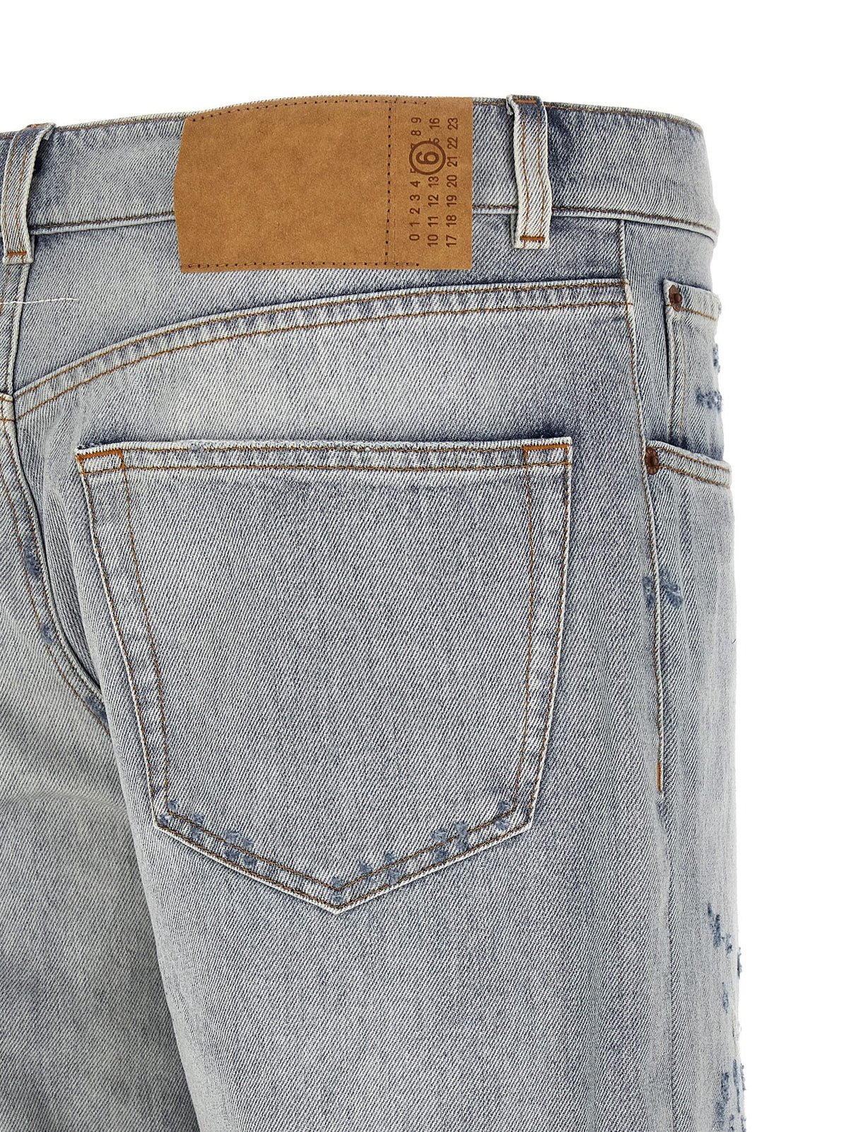MM6 MAISON MARGIELA - Used effect jeans