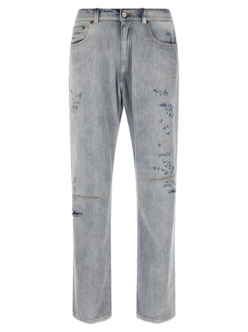 MM6 MAISON MARGIELA - Used effect jeans