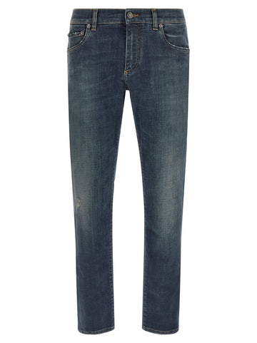 Dolce & Gabbana - Used effect jeans