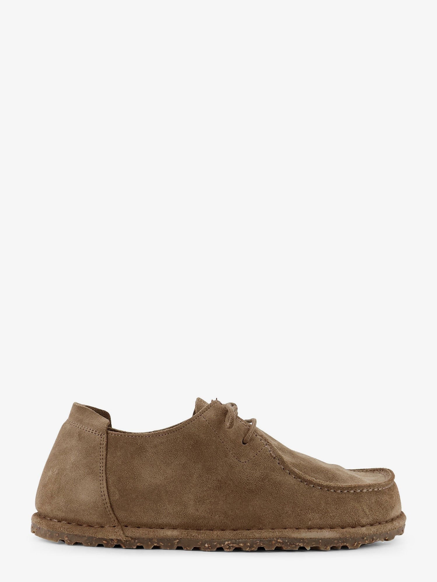 Birkenstock Birkenstock Utti Suede Lace-Up Shoe – Taupe