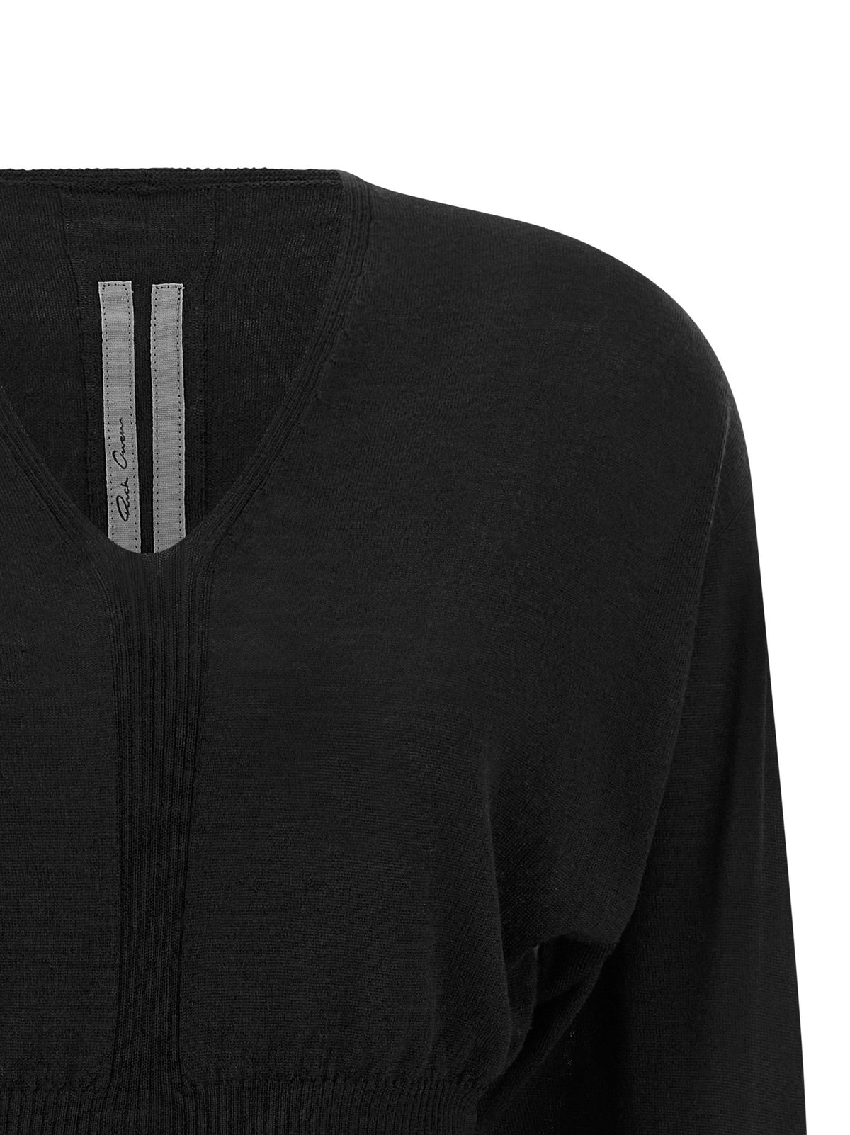 RICK OWENS - 'V Cropped' top v-cropped-top_9597e46d-cf41-42e5-8310-e9e3f4087034