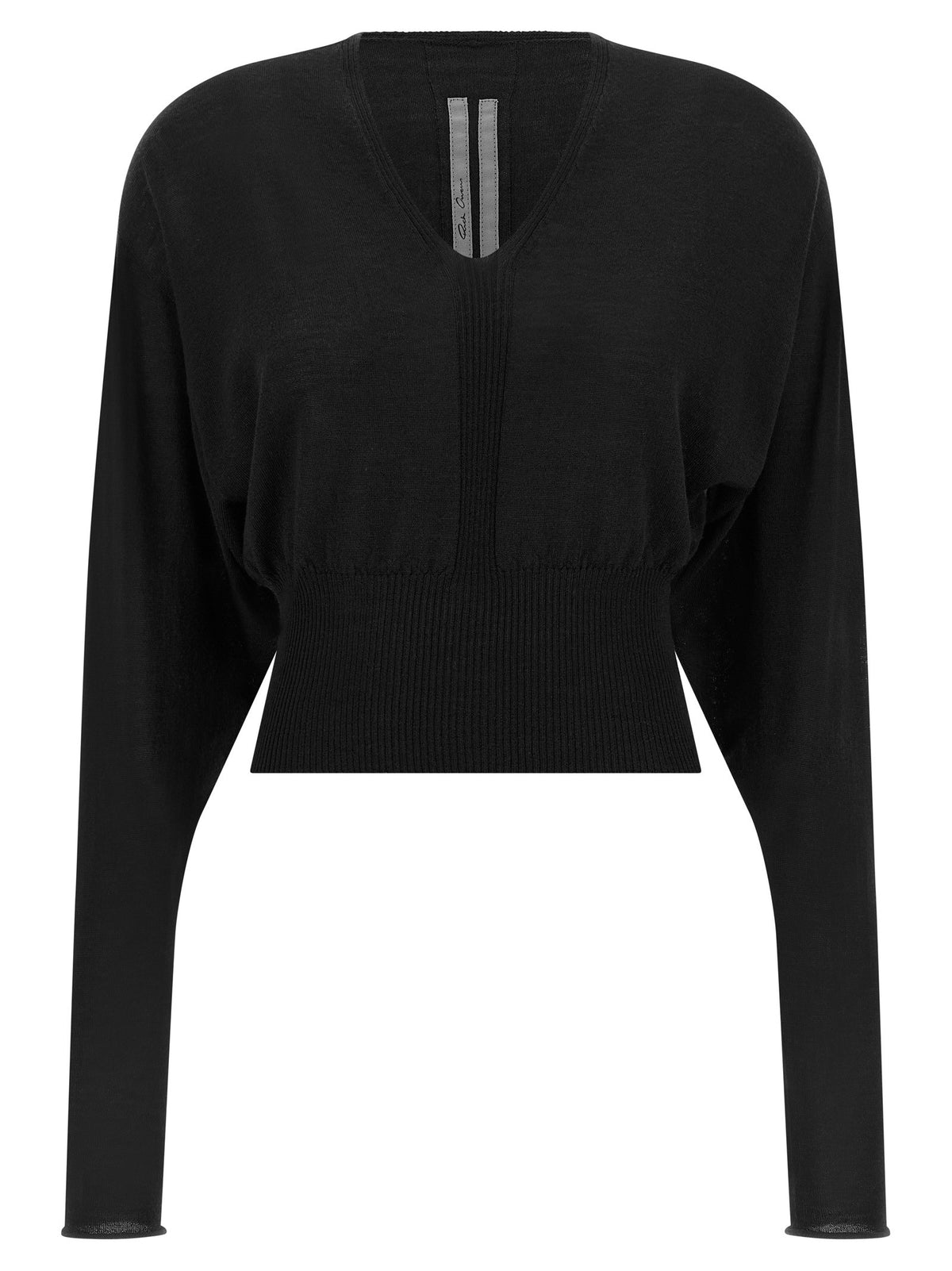 RICK OWENS - 'V Cropped' top v-cropped-top_9b2b3a5b-610f-4c92-8733-5193b8bd758f
