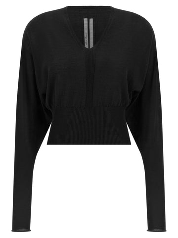 RICK OWENS - 'V Cropped' top v-cropped-top_9b2b3a5b-610f-4c92-8733-5193b8bd758f