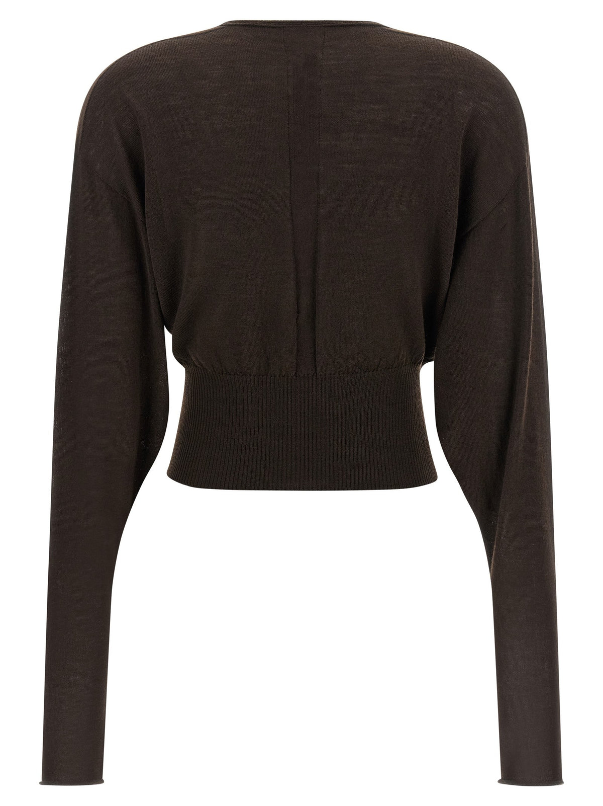 RICK OWENS - 'V Cropped' top
