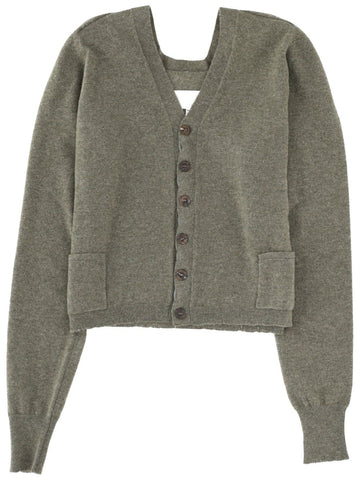 Maison Margiela - V-NECK CARDIGAN v-neck-cardigan_b8080b21-12b4-4f1a-a30a-d685756c7149