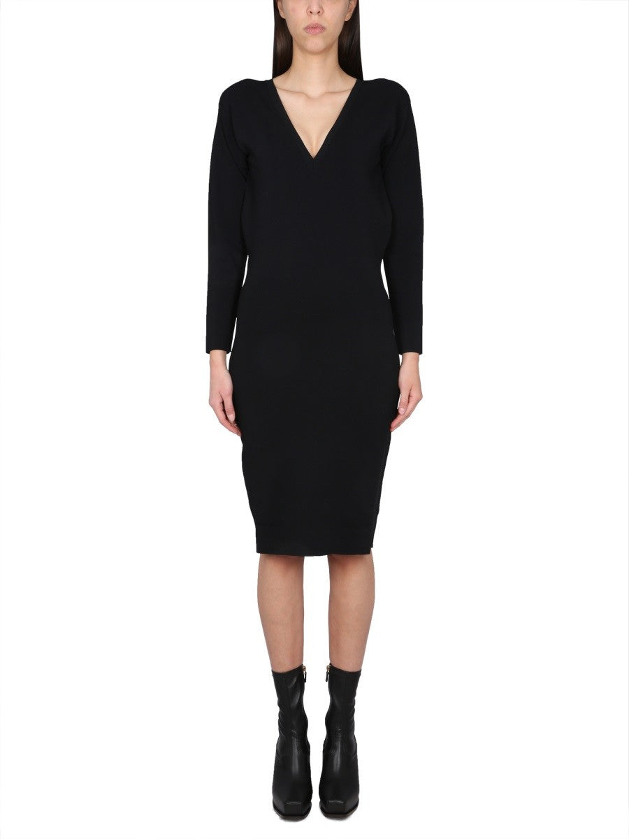 stella mccartney - V-NECK DRESS v-neck-dress_82a81038-d40e-4d17-a42e-396b8ef8de56