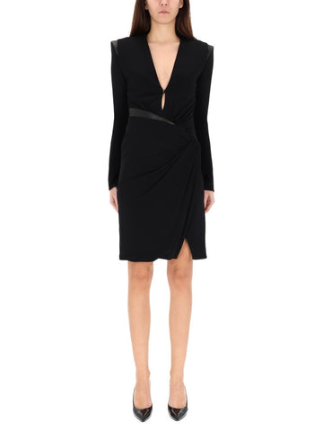 Versace - V-NECK MINI DRESS v-neck-mini-dress