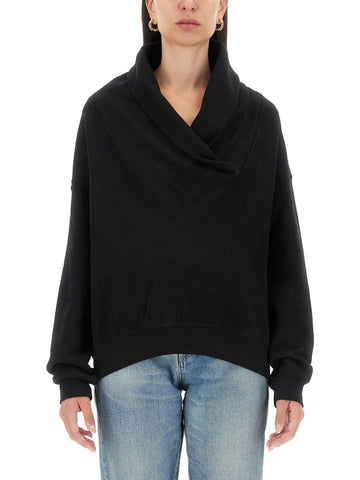 V-NECK SWEATSHIRT