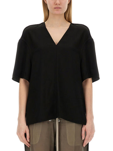 RICK OWENS - V-NECK T-SHIRT v-neck-t-shirt_3f143fde-22ca-455d-825d-fb84a5162138