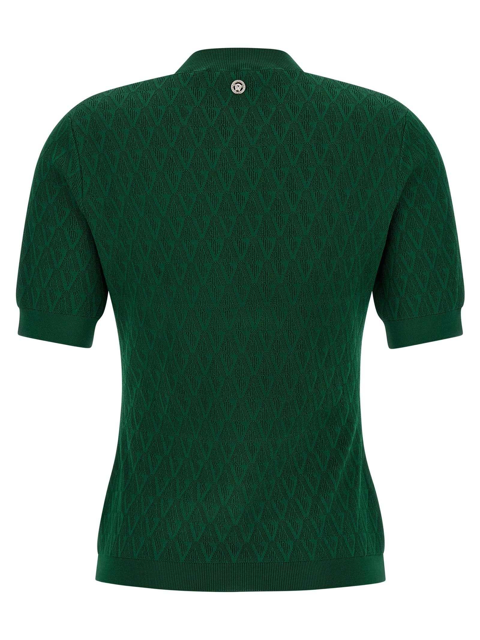 Versace - V-pattern T-shirt