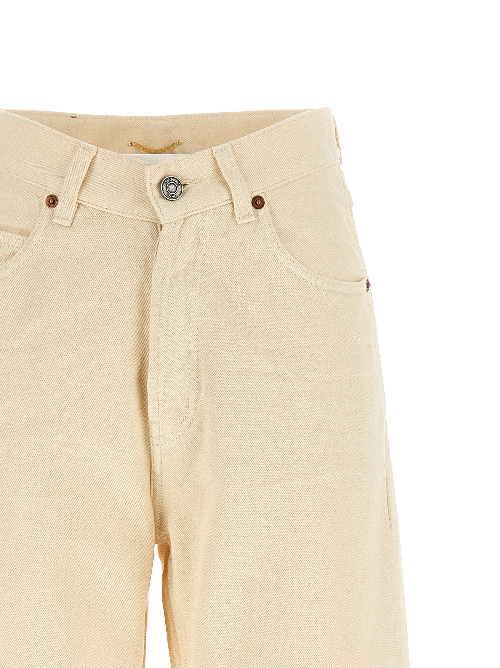 Saint Laurent - V-shaped waist jeans
