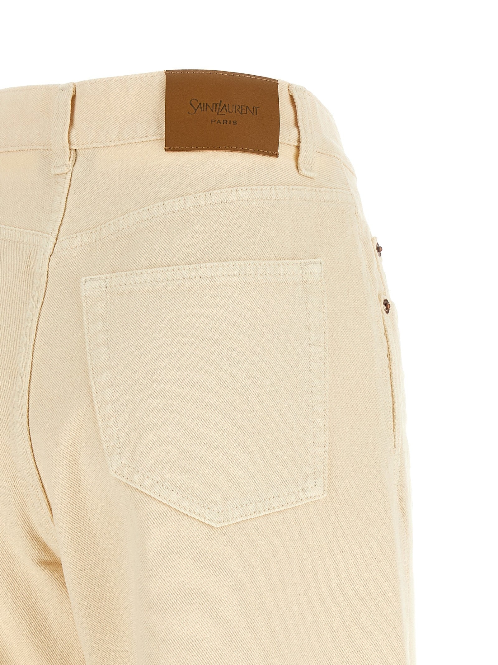 Saint Laurent - V-shaped waist jeans
