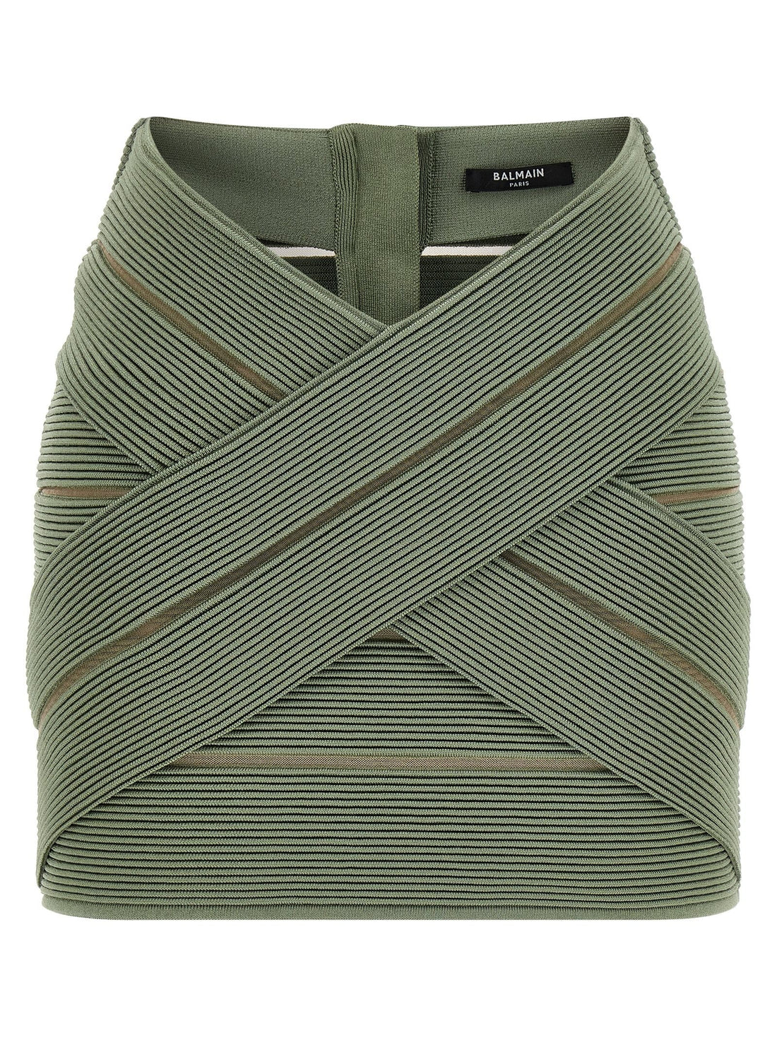 Balmain - V-shaped waist skirt v-shaped-waist-skirt