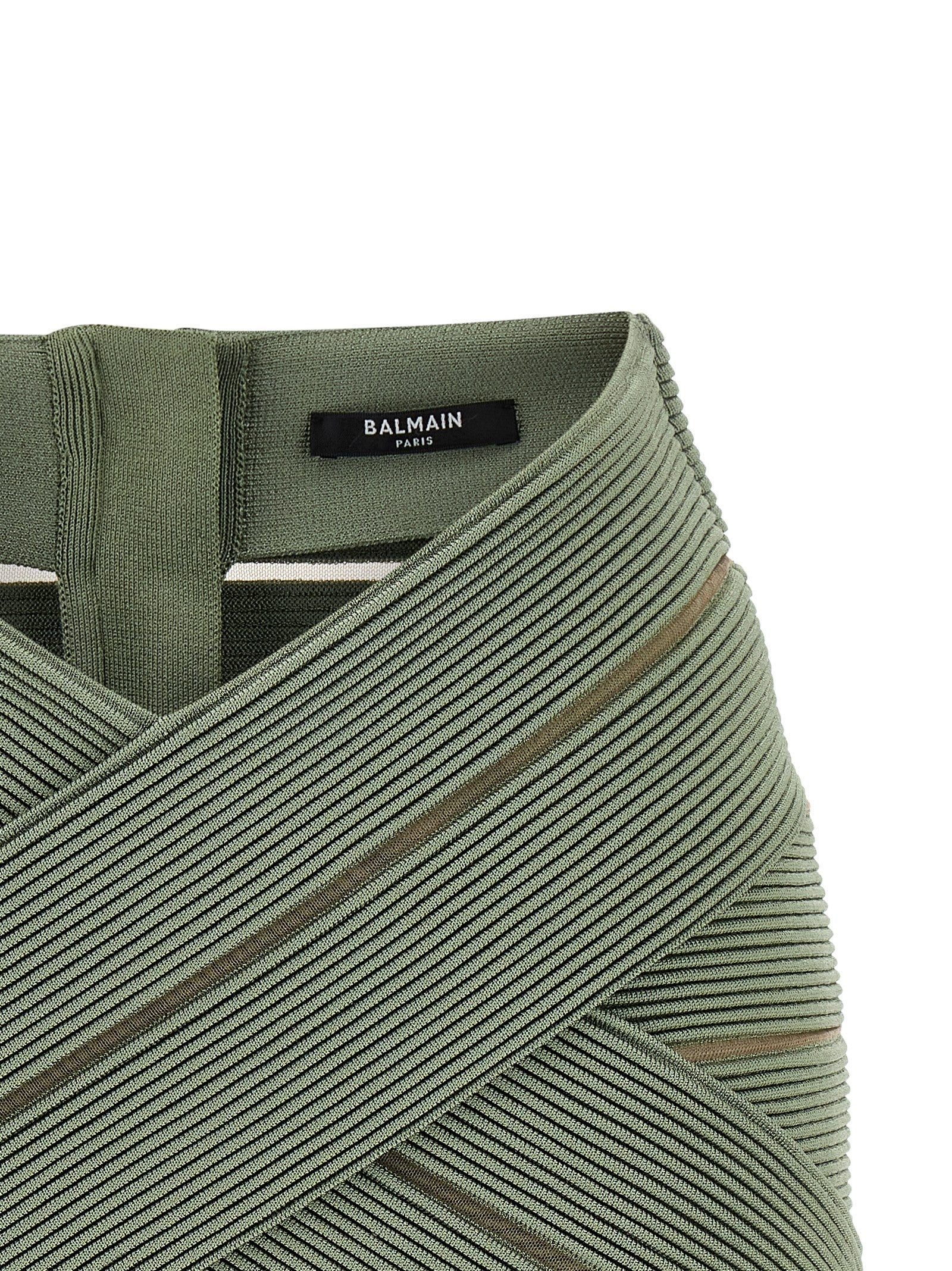 Balmain - V-shaped waist skirt v-shaped-waist-skirt_388ae408-622a-430f-8709-ba25885c51c9