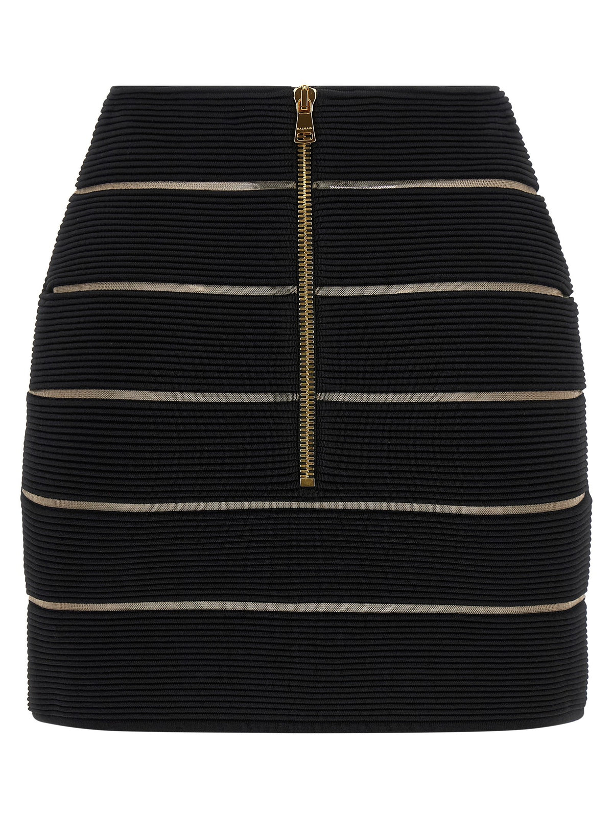 Balmain - V-shaped waist skirt