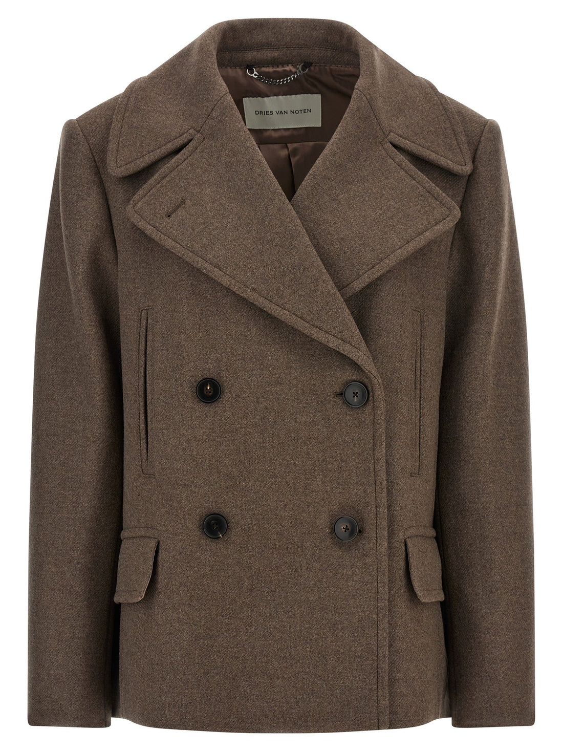 Dries Van Noten - 'Vafel' wool blend coat vafel-coat_3f404542-7844-49d7-846b-27eb1849421a