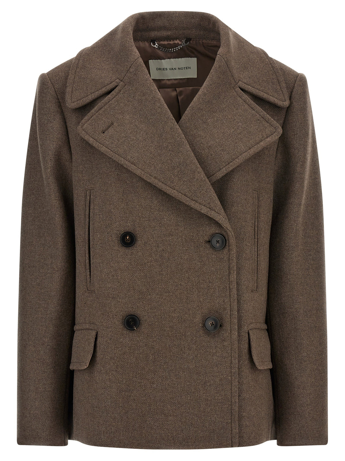 Dries Van Noten - 'Vafel' coat