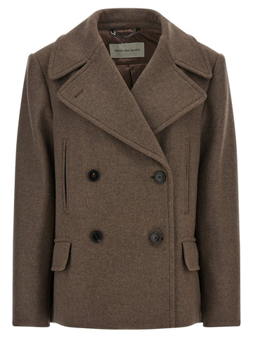 Dries Van Noten - 'Vafel' coat