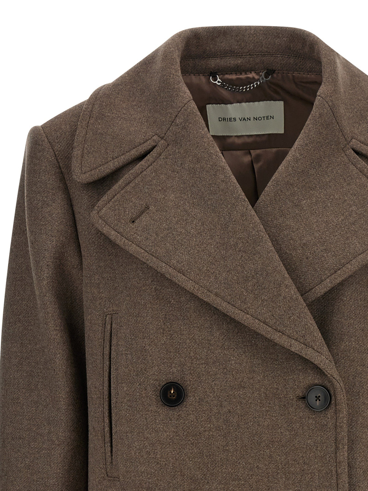 Dries Van Noten - 'Vafel' coat