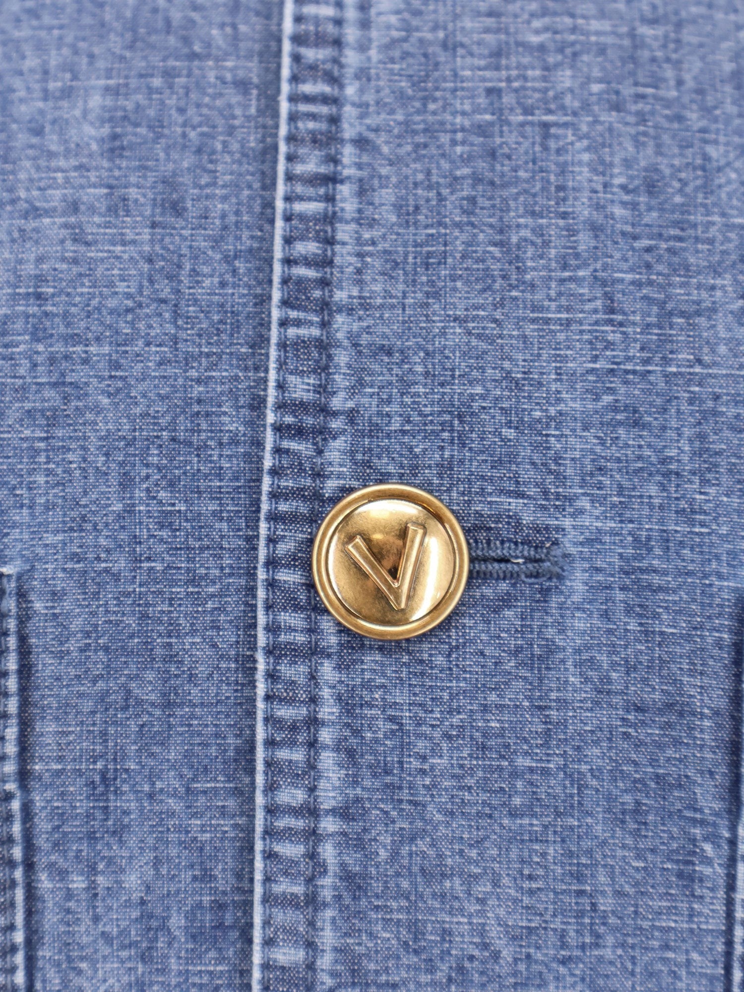 Valentino Denim Sahariana Jacket