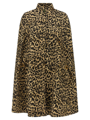 Valentino Garavani - Valentino Garavani cape in animalier cloth