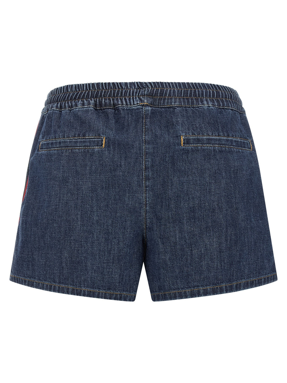 Valentino Garavani - Valentino Garavani Chambray Denim Shorts Blue