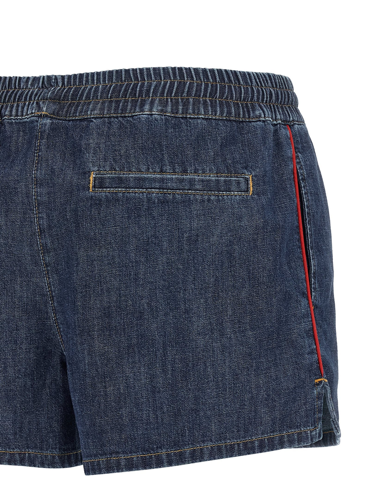 Valentino Garavani - Valentino Garavani Chambray Denim Shorts