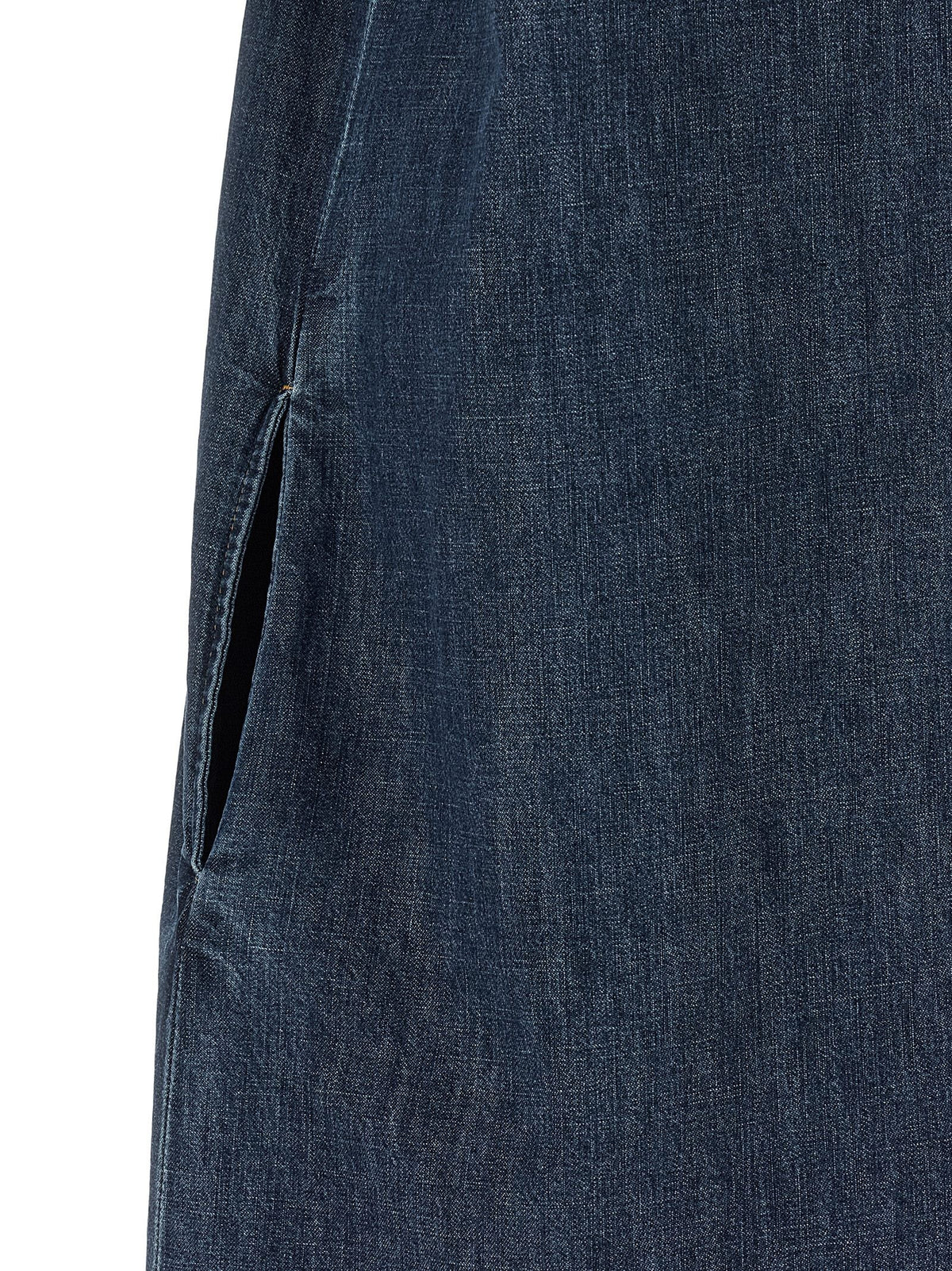 Valentino Garavani - Valentino Garavani Chambray 'VLogo' denim dress