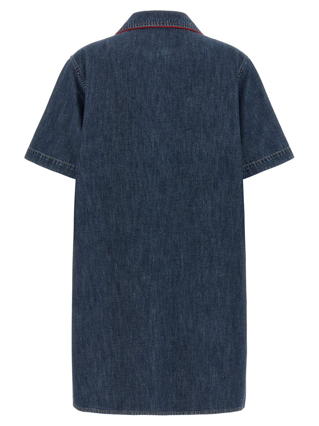 Valentino Garavani - Valentino Garavani Chambray 'VLogo' denim dress