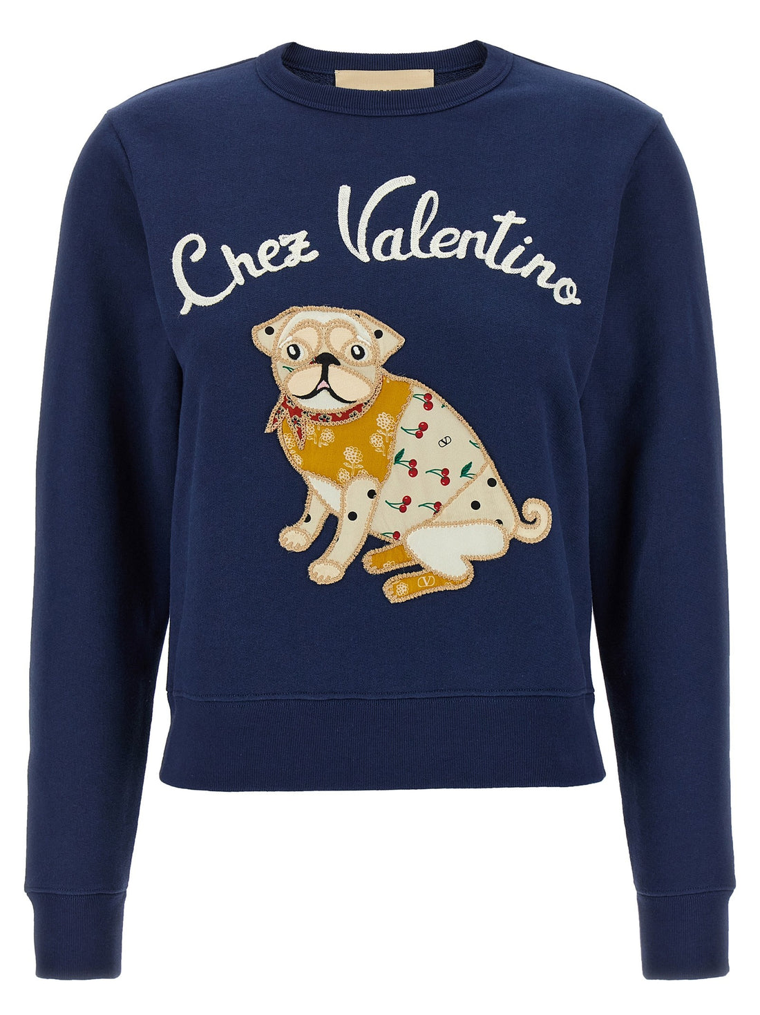 Valentino Garavani - Valentino Garavani 'Chez Valentino' sweatshirt Blue