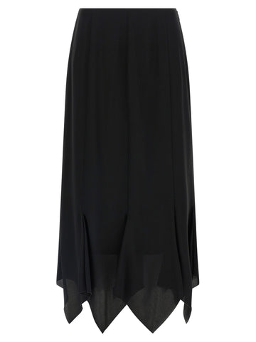 Valentino Garavani - Valentino Garavani crêpe de chine skirt