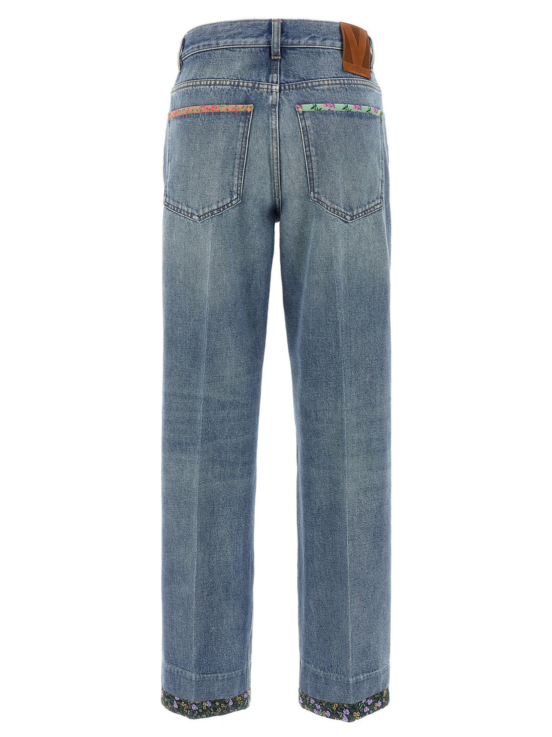 Valentino Garavani - Valentino Garavani floral jeans Blue 28