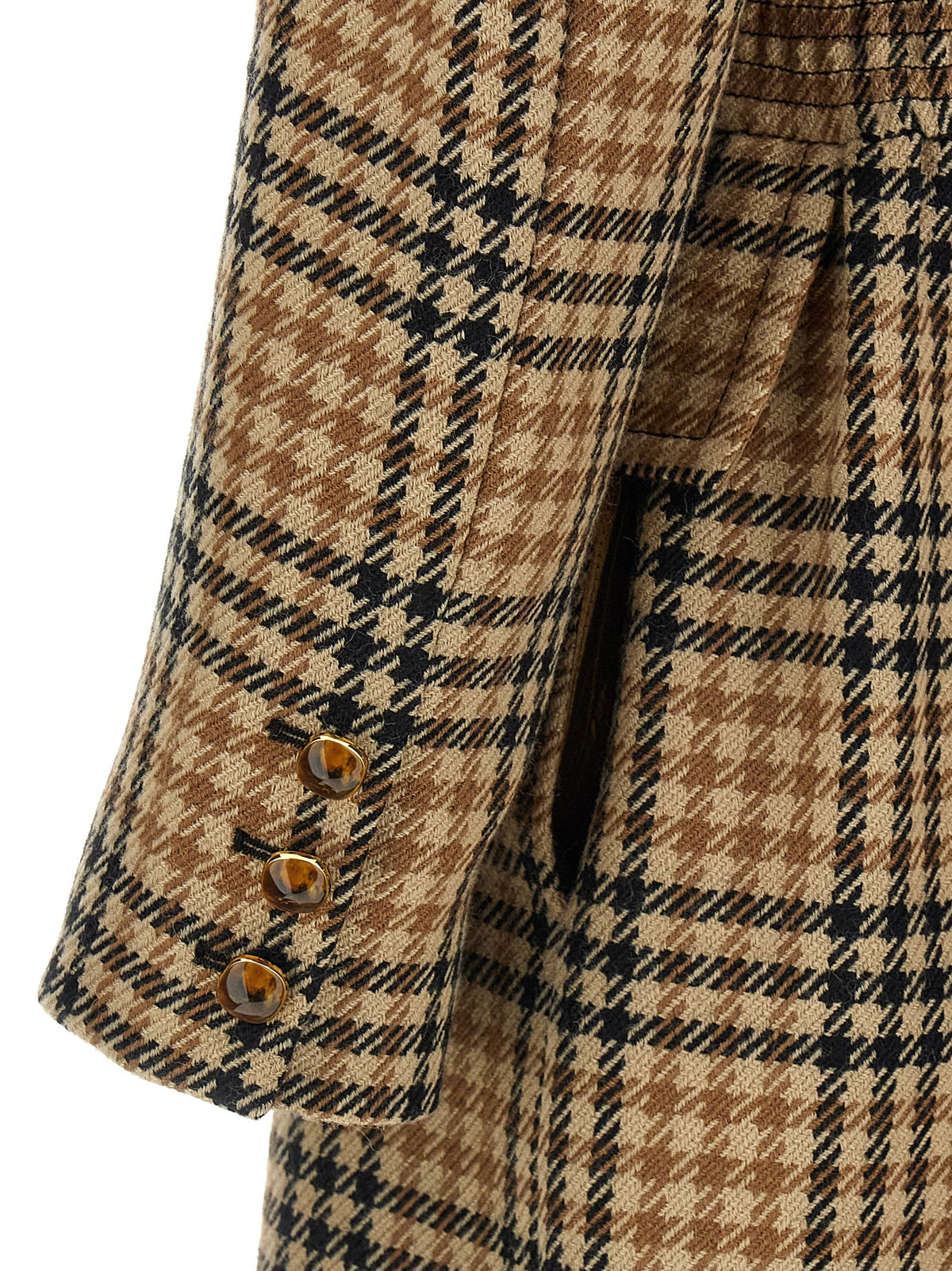 Valentino Garavani - Valentino Garavani Houndstooth Wool coat