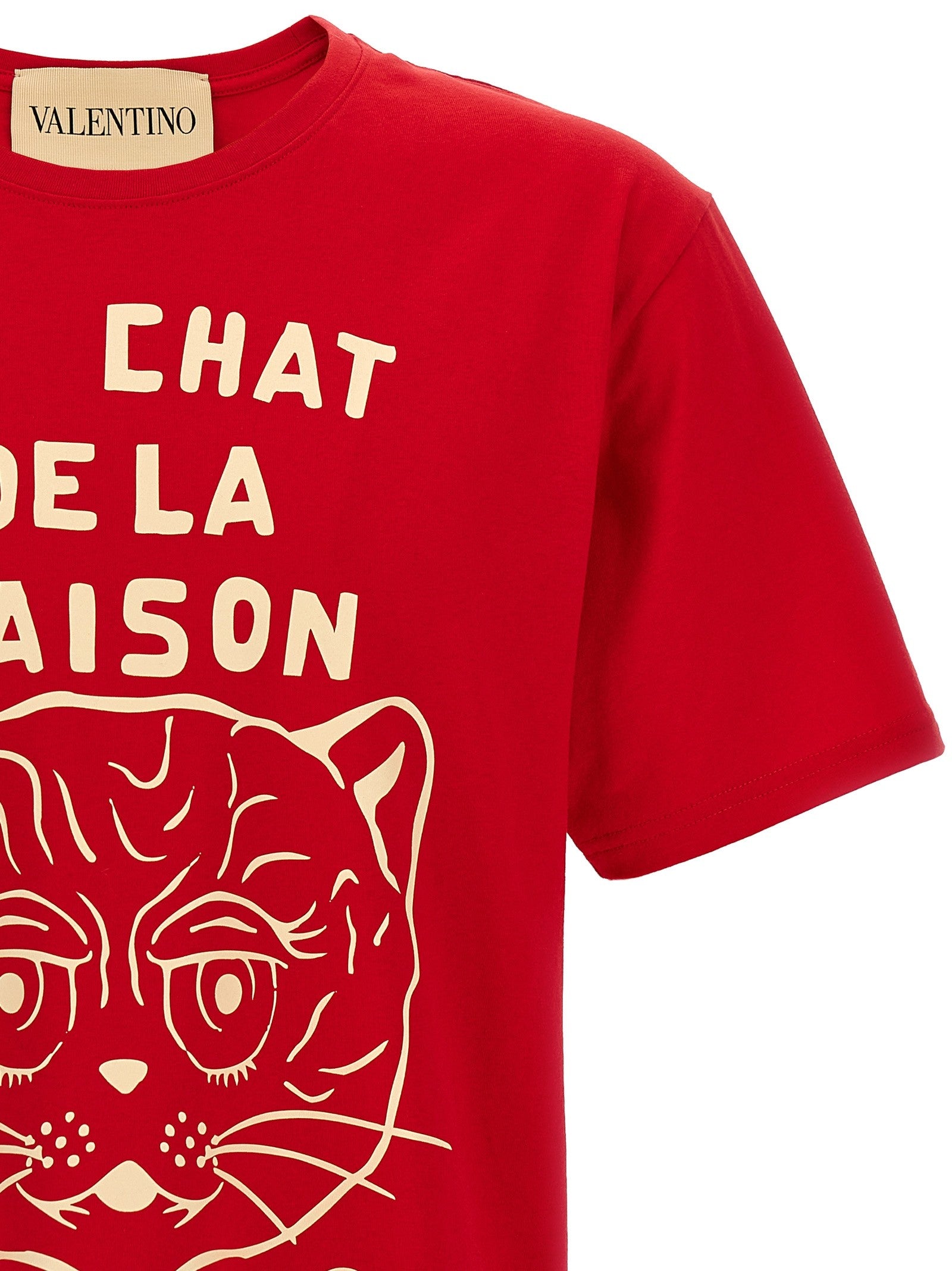 Valentino Garavani - Valentino Garavani 'Le Chat de la Maison' T-shirt