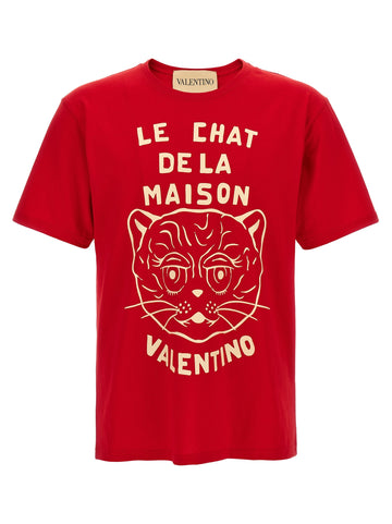 Valentino Garavani - Valentino Garavani 'Le Chat de la Maison' T-shirt