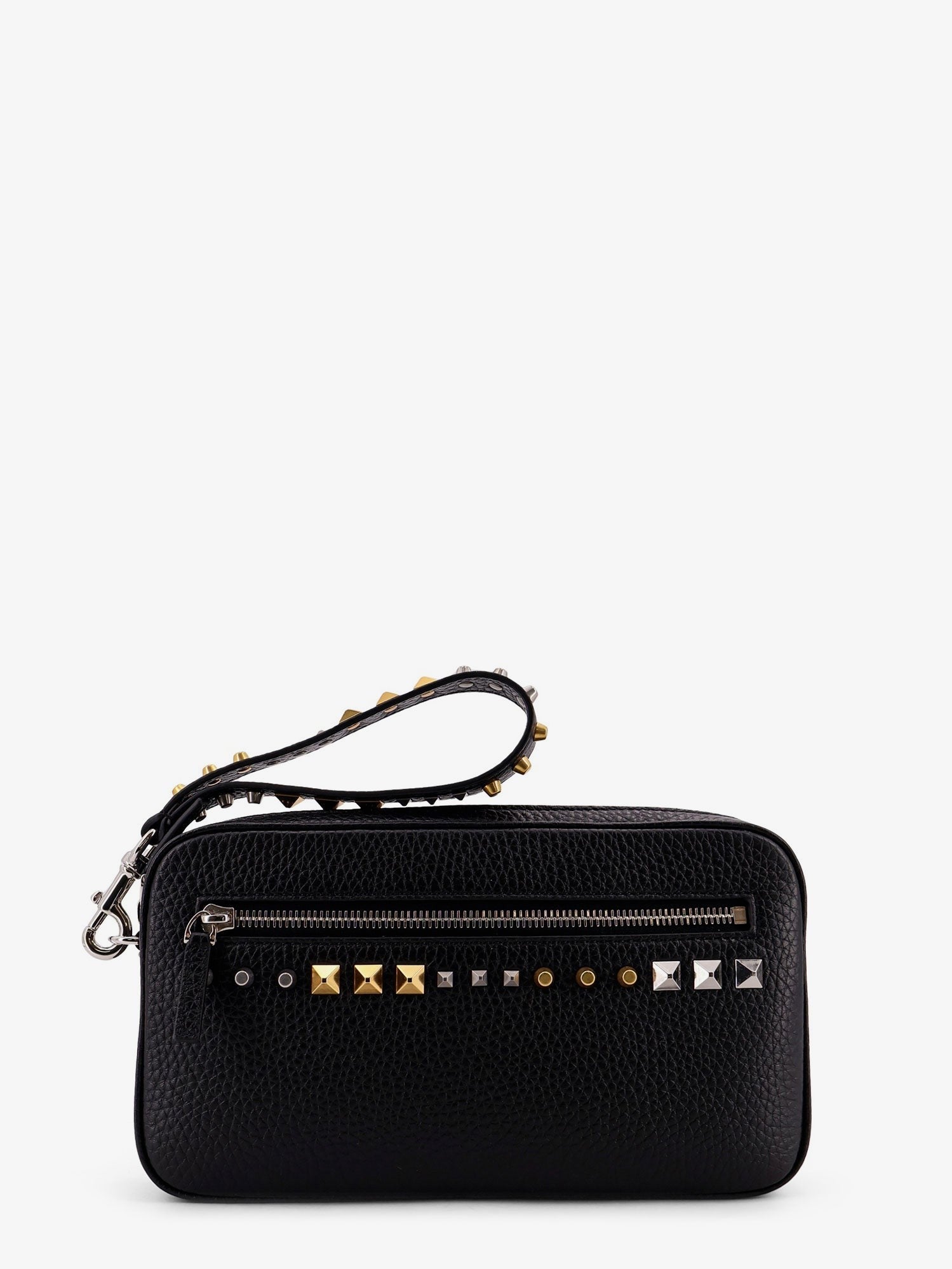 Valentino Garavani leather clutch