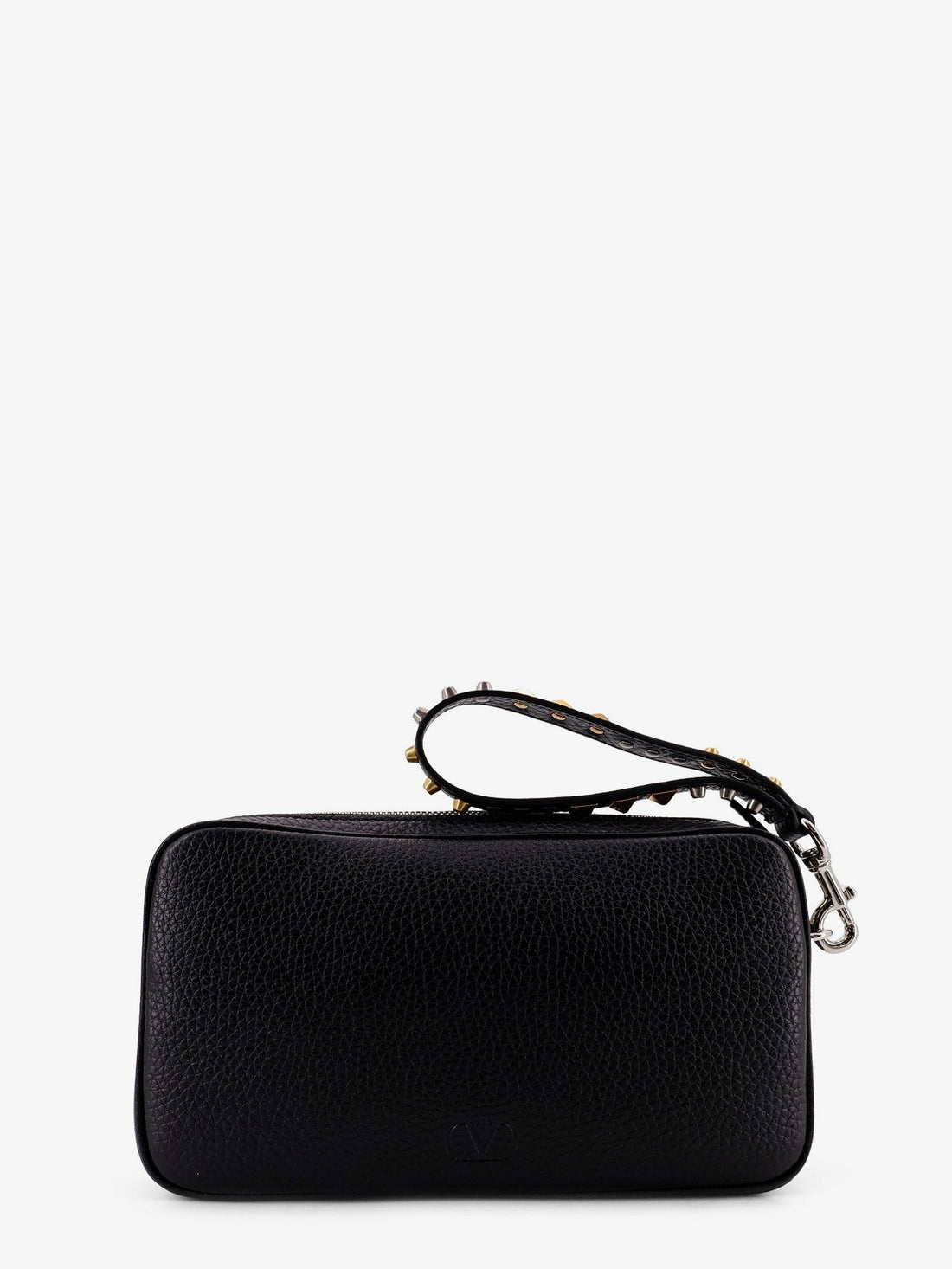 Valentino Garavani leather clutch