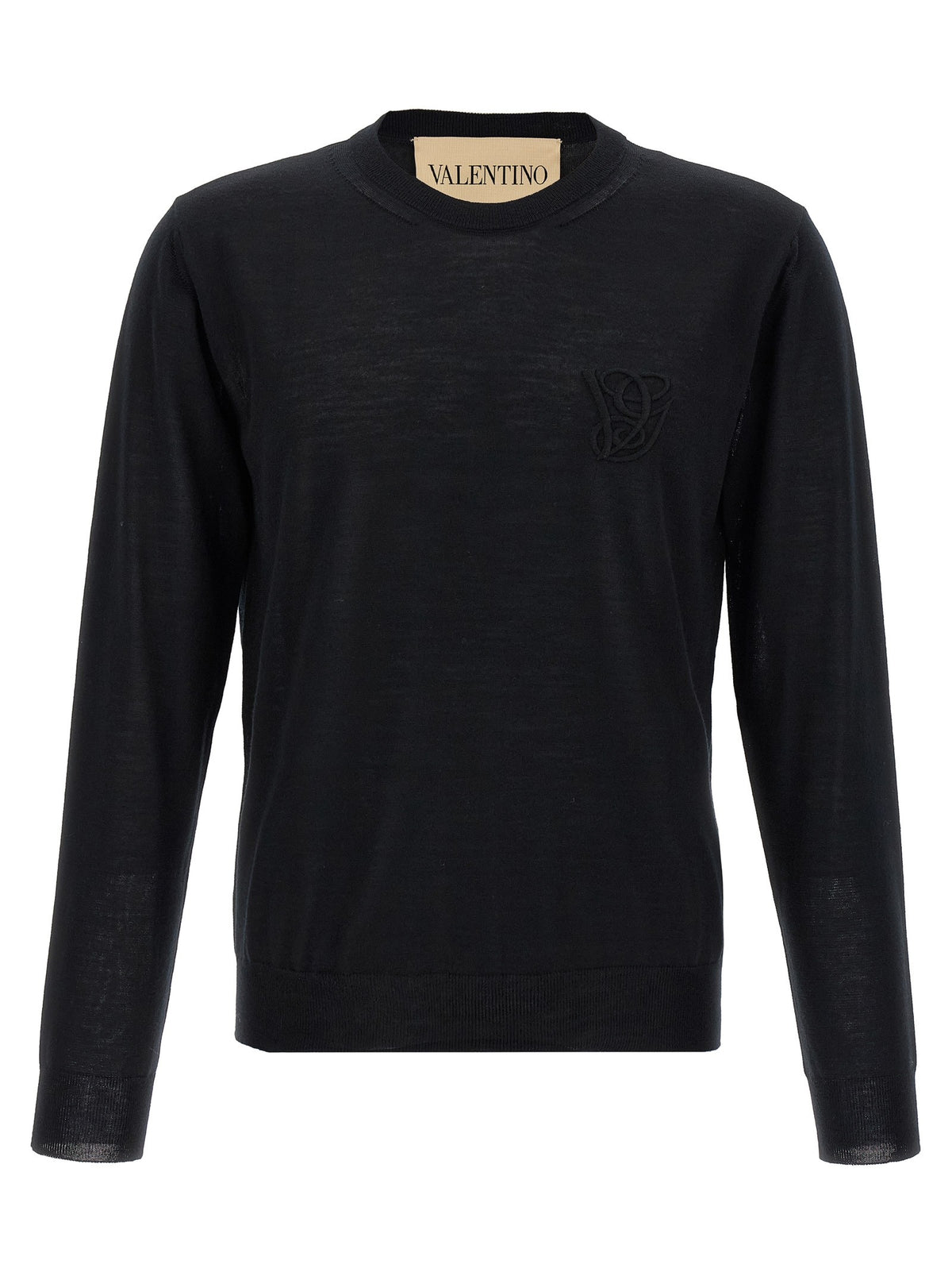 Valentino Garavani - Valentino Garavani logo embroidery sweater