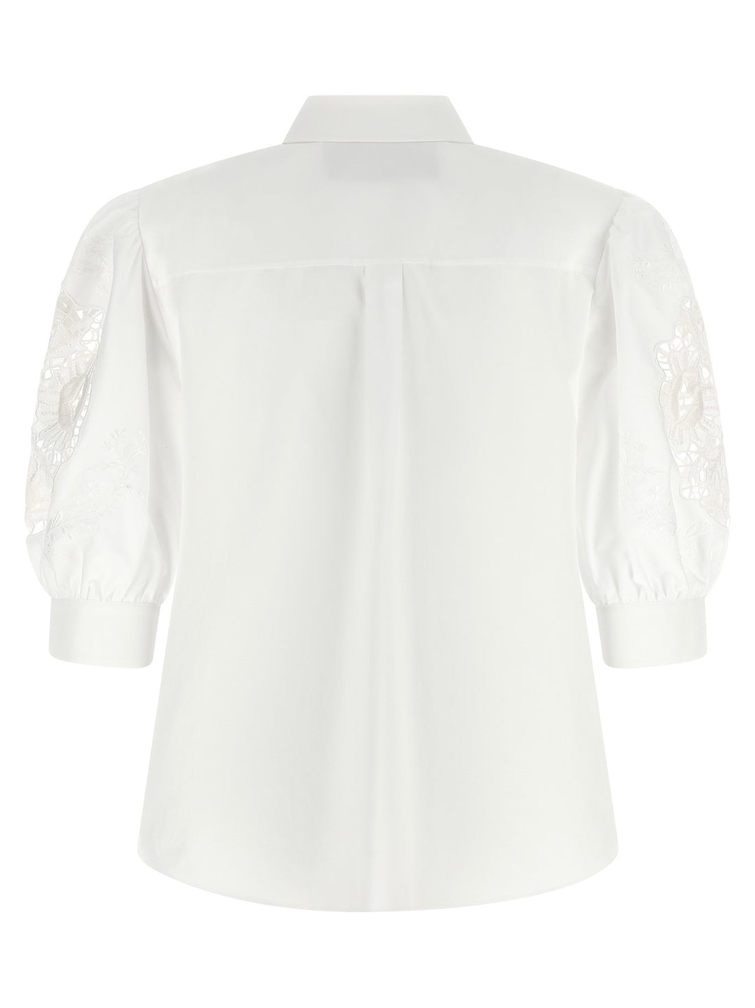 Valentino Garavani - Valentino Garavani macramé insert shirt