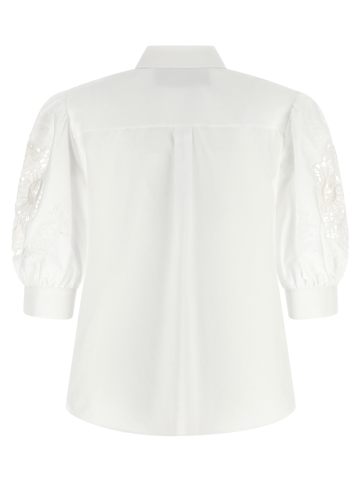 Valentino Garavani - Valentino Garavani macramé insert shirt