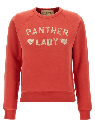 Valentino Garavani - Valentino Garavani 'Panther Lady' sweatshirt