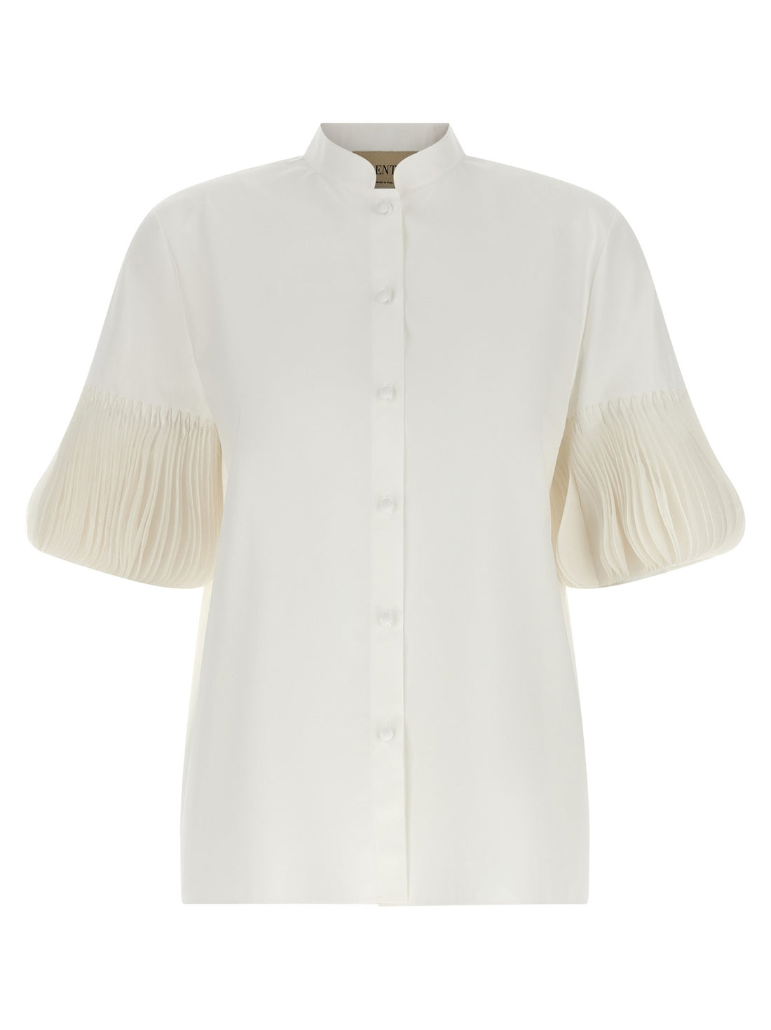 Valentino Garavani - Valentino Garavani poplin embroidered shirt White