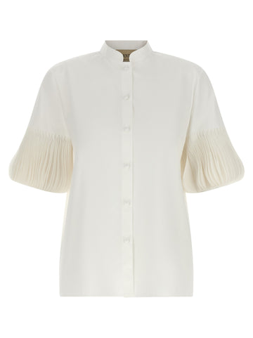 Valentino Garavani - Valentino Garavani poplin embroidered shirt