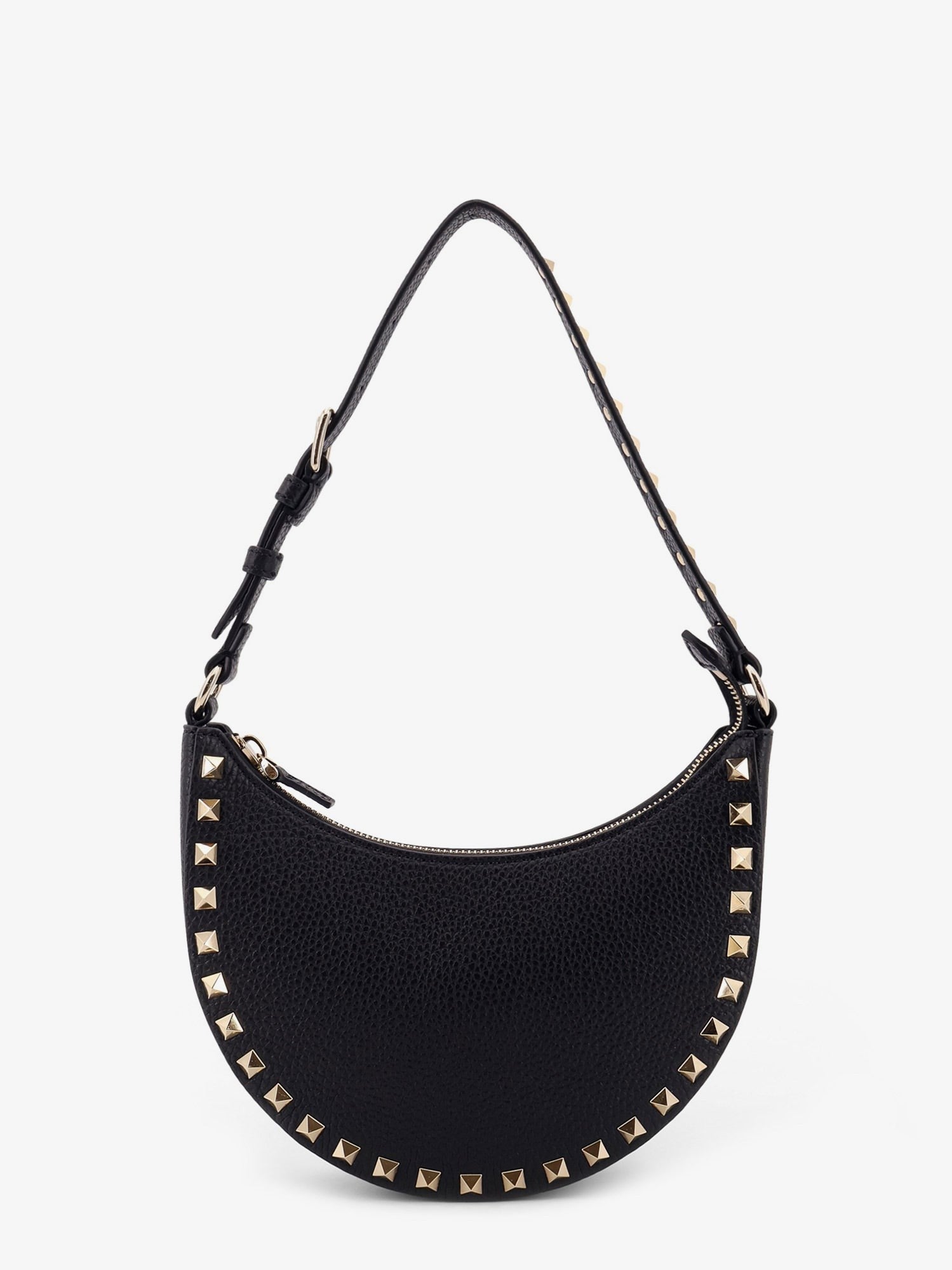 Valentino Garavani Rockstud leather mini hobo bag