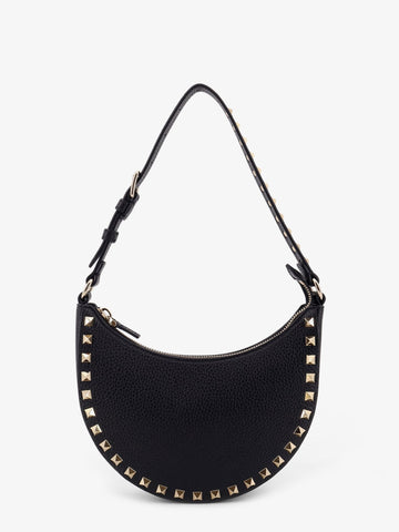 Valentino Garavani Rockstud leather mini hobo bag