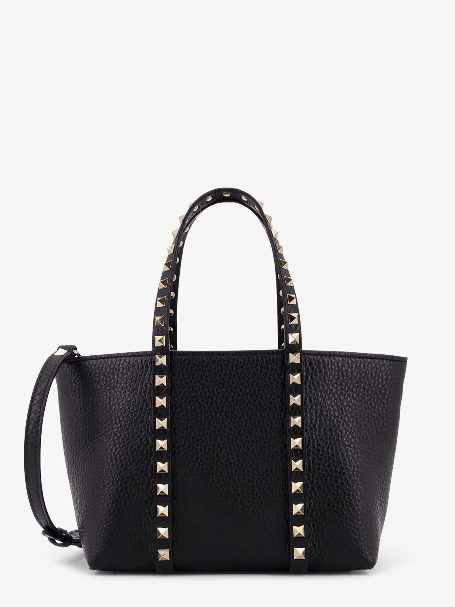 Valentino Garavani Rockstud leather shopping bag