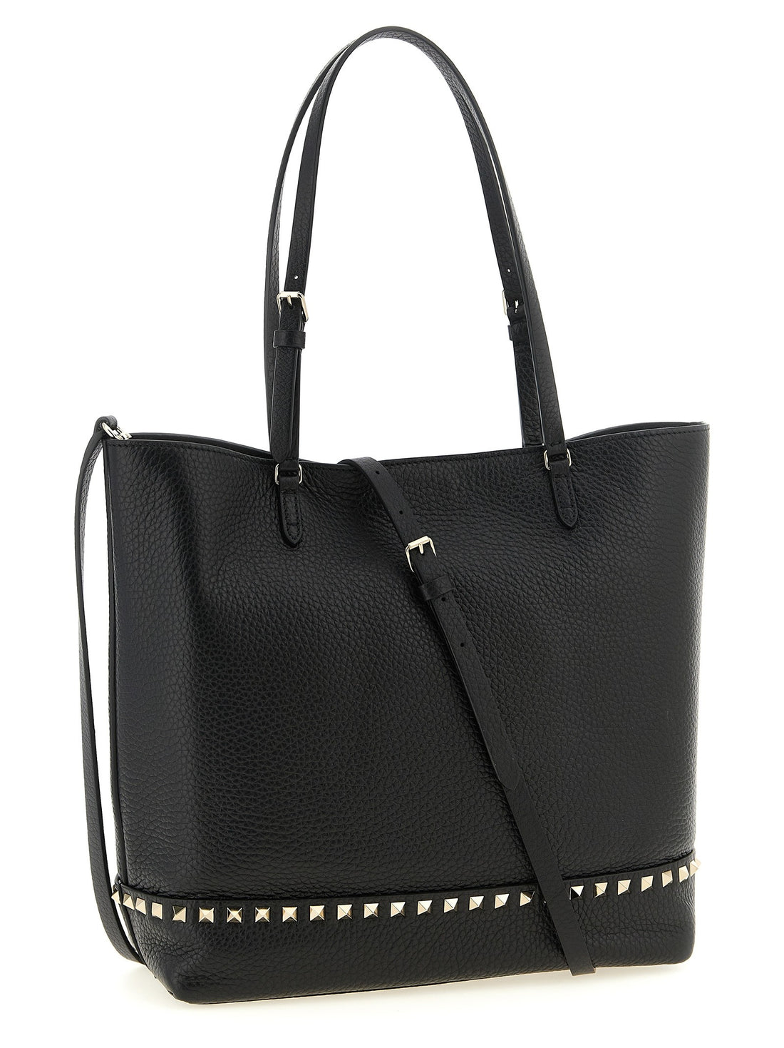 Valentino Garavani - Rockstud Medium shoulder bag Black U